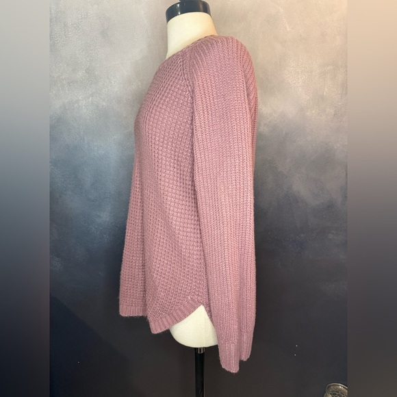Arizona Jean Co. Mauve Knit Sweater Size Large - Picture 5 of 8